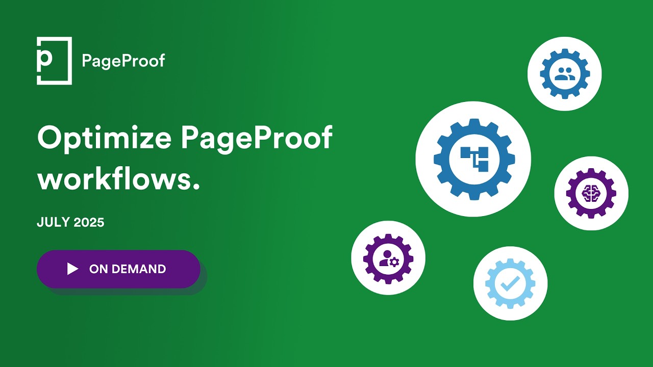 How to build & optimize workflows in PageProof