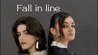 Valeria Delba & Lera Adleyba - Fall in line (cover)