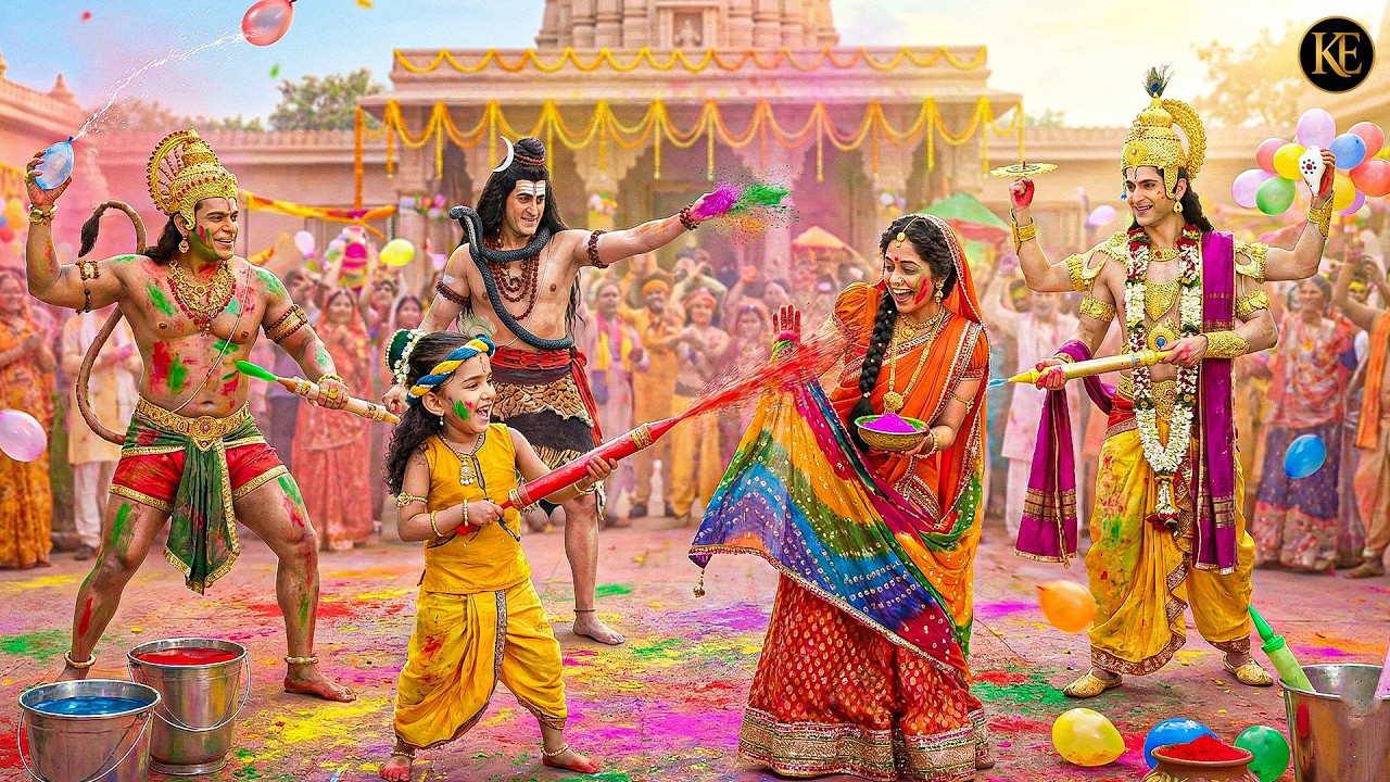 ब्रज की होली में सभी देवताओं का आगमन! || यशोमती मईया के नंदलाला || Krishan leela