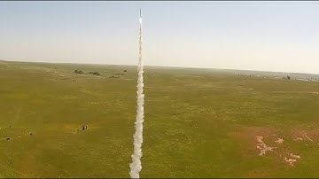 E-Flite Apprentice w/ stabilized 3axis GoPro gimbal filming rocket launches