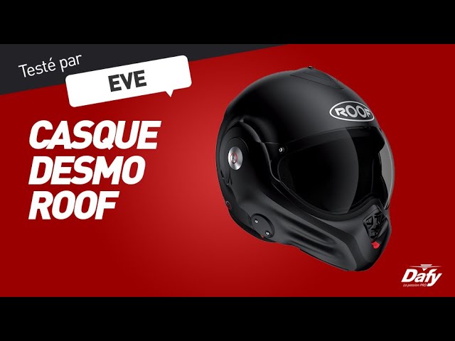 casque roof r032 desmo noir mat KAIZENMOTOSMQ