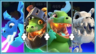🤣 5 DRAGONS IN ONE DECK / Clash Royale