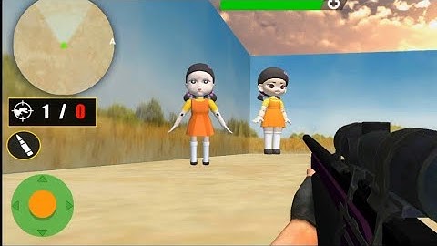 Squid Game 3D - K-Sniper Challenge 3D Level 1-3