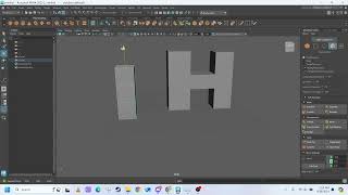 Using the Extrude Tool & Outliner - Maya Lab 2