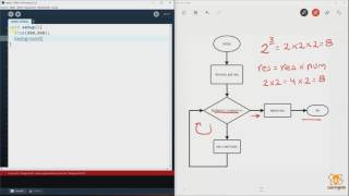 14 - Tutorial Processing -  Ejemplo Funciones - Calculando la potencia de un numero