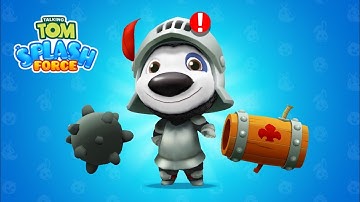 Talking Tom Splash Force Knight Hank Unlocked - New Update - Gameplay Walkthrough (Android iOS)