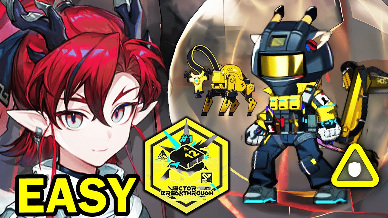 [Arknights] Vector Breakthrough #1 | Easy clear VEC-01 to VEC-12 & VEC-SP01 to VEC-SP05