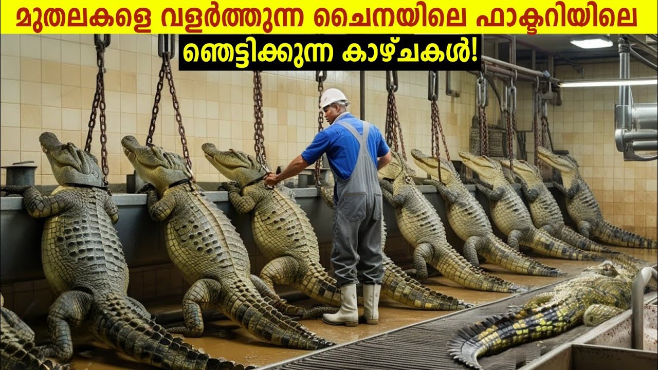 ചൈനയിലെ വിചിത്രമായ മുതല ഫാക്ടറികൾ!😱🐊The $Million Business Of Crocodile Farming China & US | Storify