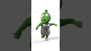 Dancing Alzak - Alzas Little Green Alien Dancing