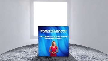 Spokesperson Square Box Display Created in After Effects with Element 3D by Video Copilot