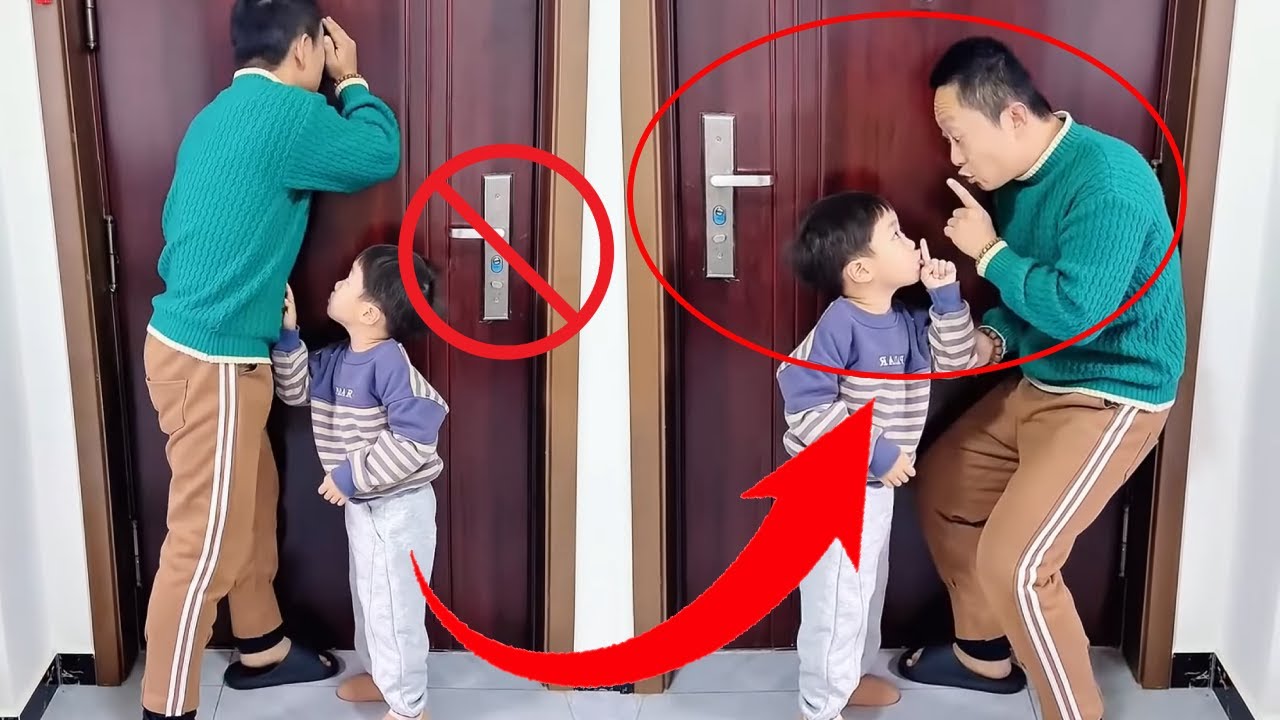 测试有陌生人敲门，千万不要让孩子开门，安全意识从小孩子做起！#Cute baby#Cute#呆萌小米宝#聪明宝宝#萌娃 - YouTube