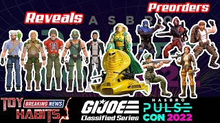 GI Joe Classified Series Brand Panel Pulse Con 2022 Recap | Preorders & Name Only Pipeline Reveals