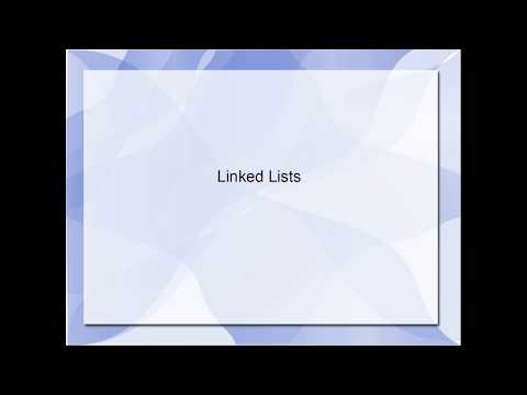 C++ Tutorial:  Linked Lists Part One:  Introduction