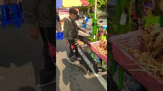 Sate Tahu Pakde Joko Barokah di CFD alun-alun Mejayan