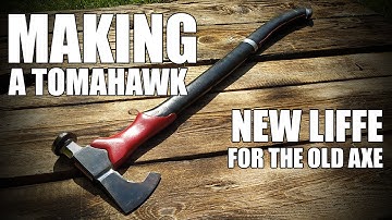 New life to old axe Making a Tomahawk