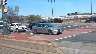 Newark, New Jersey Light Rail Video 1