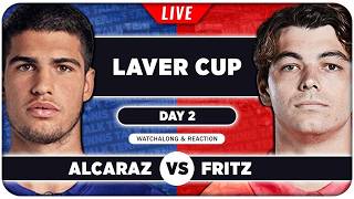 ALCARAZ vs FRITZ • Laver Cup 2026 • LIVE Tennis Watchalong