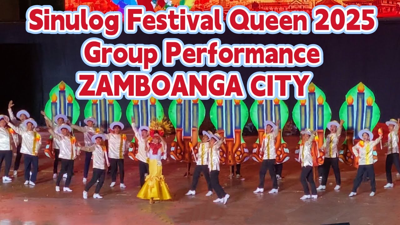 Sinulog Festival Queen 2025 ZAMBOANGA CITY Group Performance Dance ...