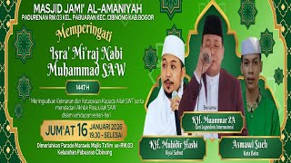 SC PRO DEPOK | Live Streaming MASJID JAMI' AL AMANIYAH  MEMPERINGATI ISRA MI' RAJ