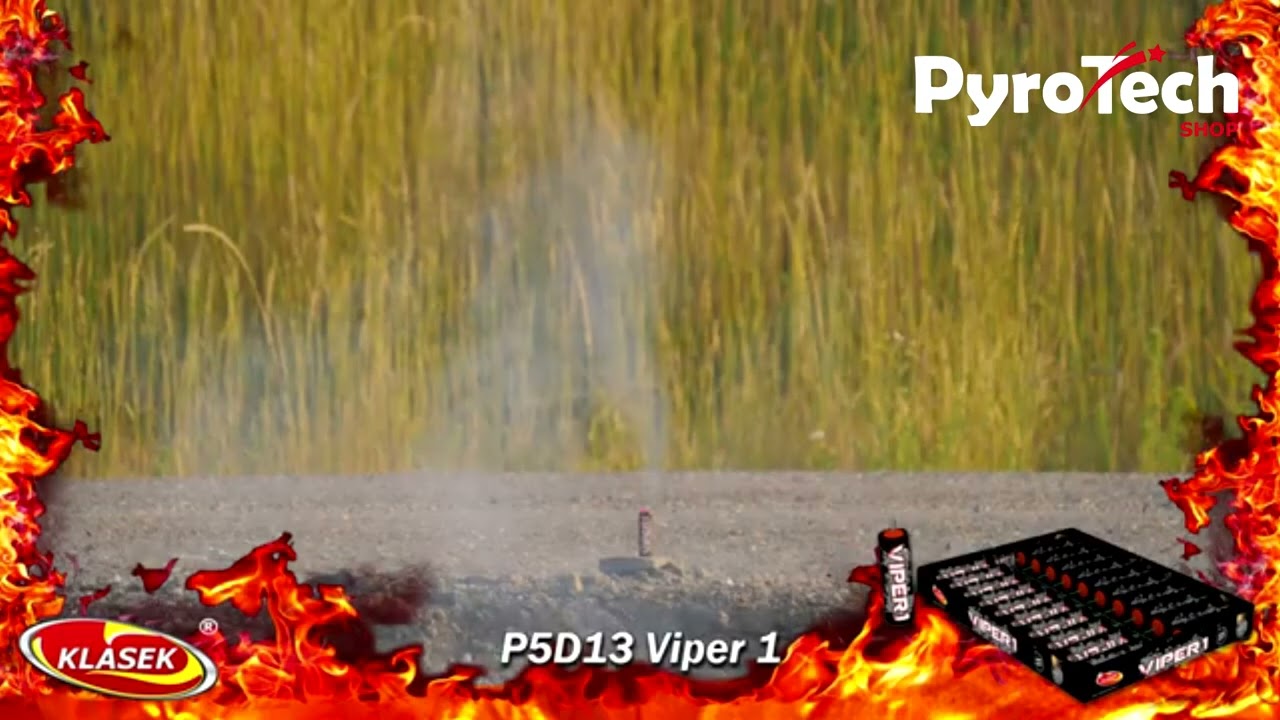 PETARDY HUKOWE VIPER 1 WHITE - 20 sztuk - P5D13(W) - KLASEK