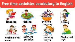 Free time activities | Hobbies and free time activities | english speaking practice