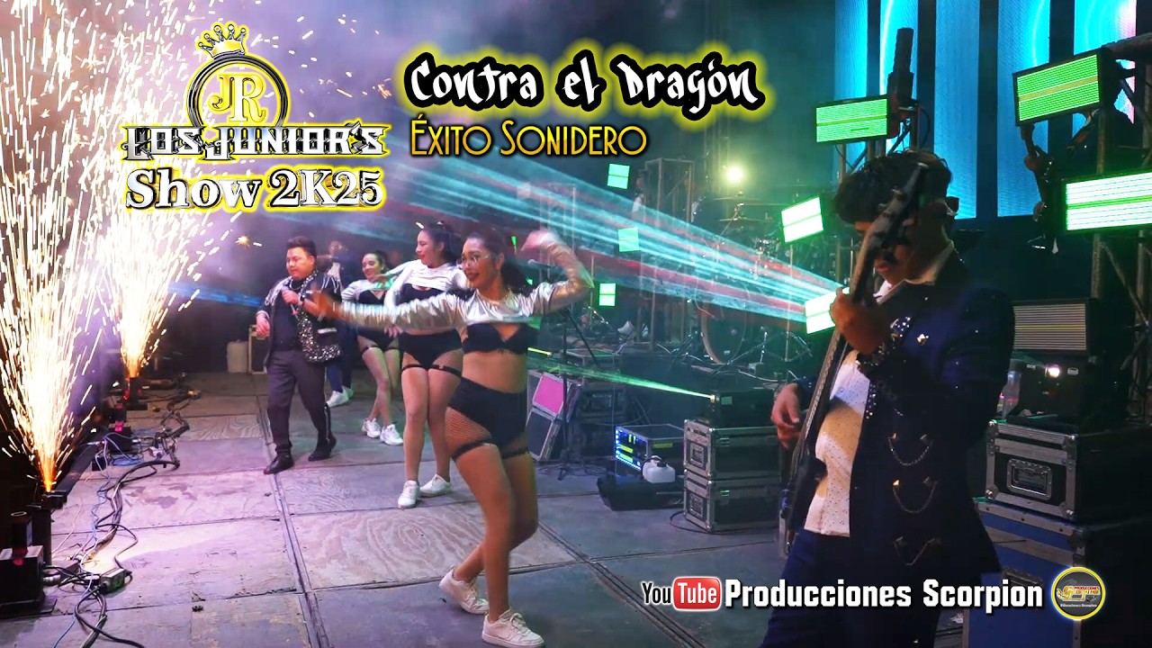 Contra el Dragón 🐉 Grupo Los Juniors 🎙️ Show 2K25 ♫