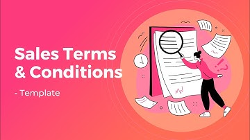 Sales Terms & Conditions - Template Odoo
