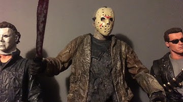 Neca 1/4 scale figure collection