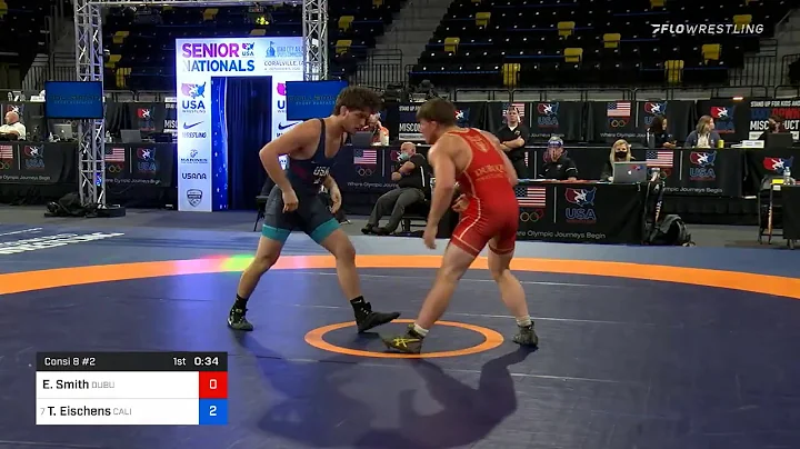 77 Kg Consolation Eddie Smith Dubuque Wrestling Cl...