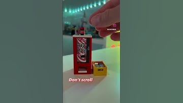 Check out the LEGO Coca Cola Vending Machine! #afol #lego #legofan #afols #legoafol #legocollector