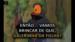 Tobi vs Ninjas de Konoha Português (Tobi revela seu sharingan) - Naruto Shippuden LEGENDADO PT - BR