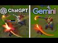 ChatGPT Vs Gemini Make League Of Legends From Scratch