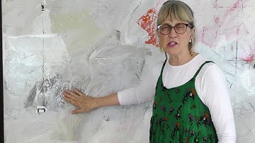 Creating Depth and Texture in Your Abstract Painting / Art with Adele