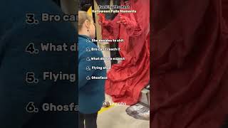 "Ranking the Funniest Halloween Fail Moments 🎃😂 #shorts