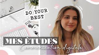 ETUDES EN COMMUNICATION DIGITALE : mon parcours, mes conseils, l&#39;alternance... 🎓