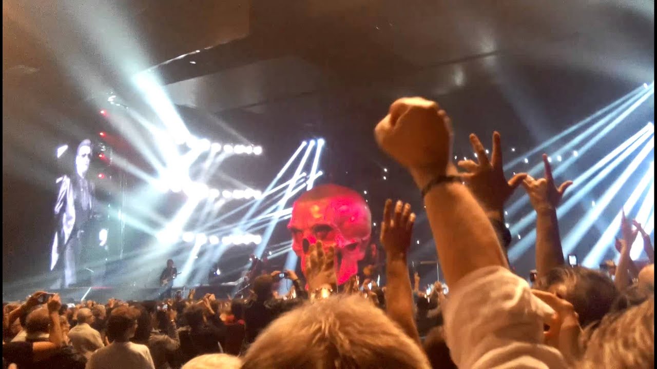 Rester Vivant, Johnny Hallyday - Zenith de Strasbourg - 14 Novembre 2015 - Entrée en scène