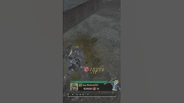 Fallout76 PvP level 700 wasn’t ready for me at the workshop! #pvp #fallout #gaming #xbox