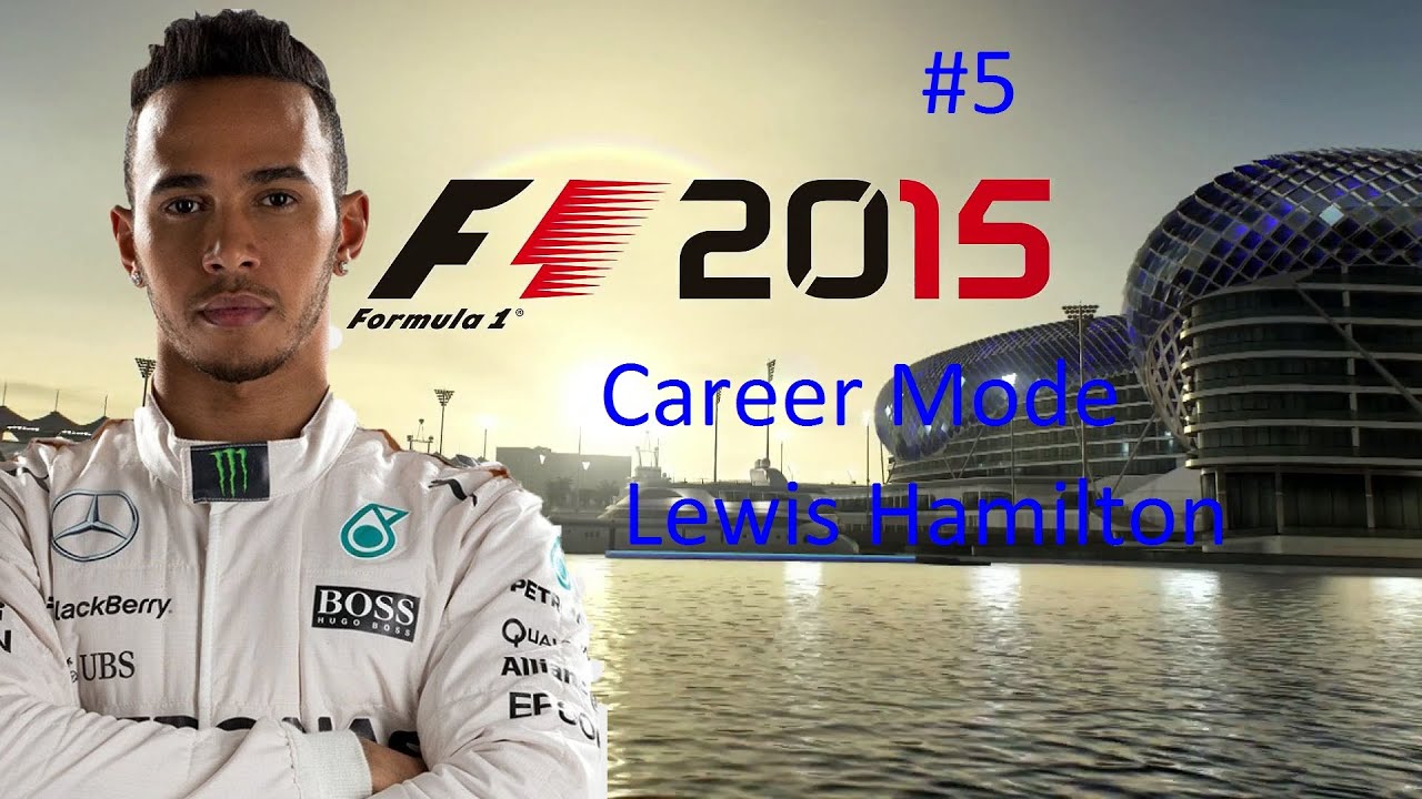 F1 2015 Career Mode Spain Race 50% difficulty Hard Lewis Hamilton