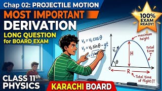 Chap 02: PROJECTILE MOTION class 11th Physics 