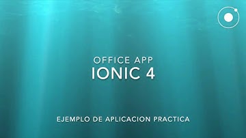 Ionic 4 + Angular app completa (WEBINAR GRATUITO)