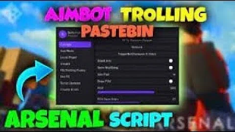 The New *BEST* Arsenal Script! (Pastebin 2022)