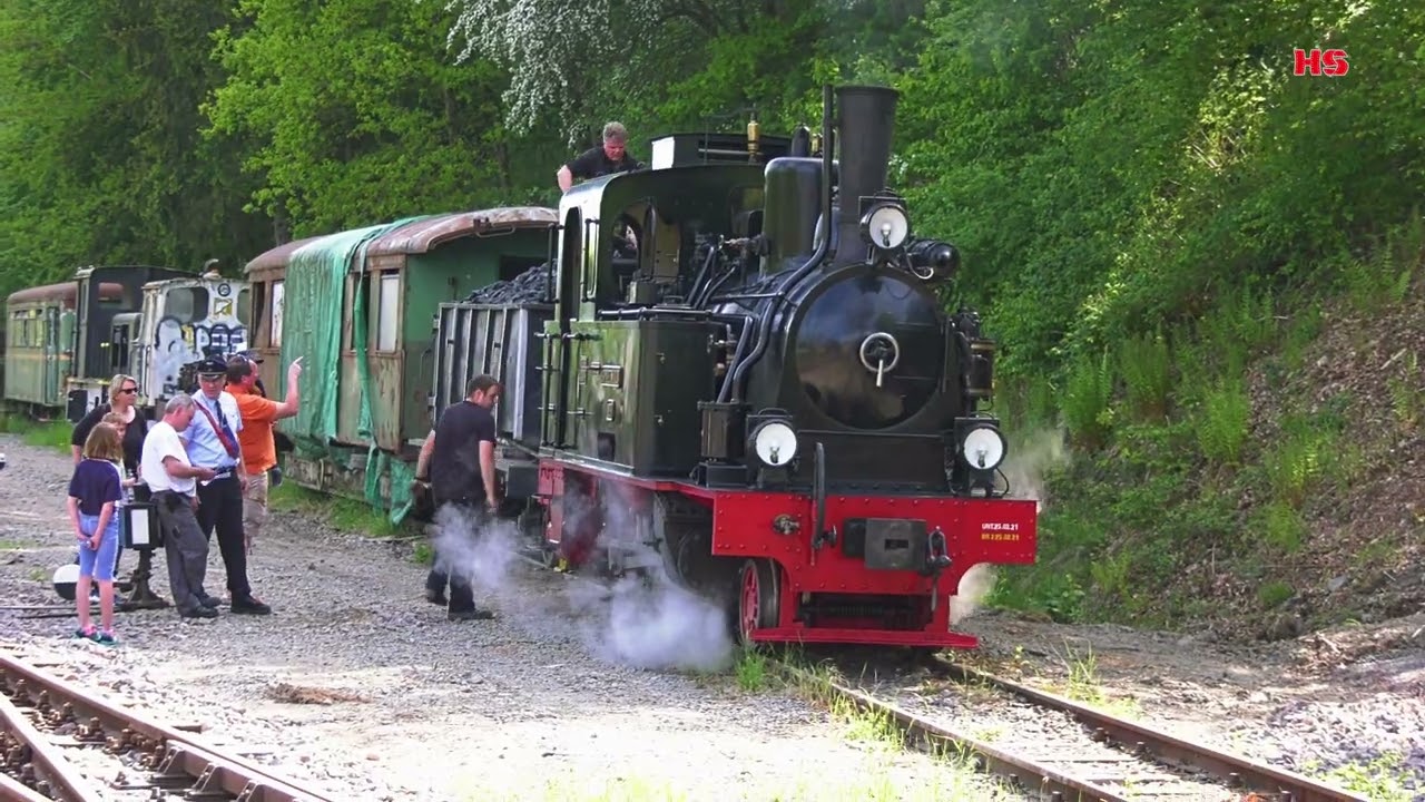MME - Lok Spreewald im Zug am internationalen Museumstag in UHD/4K