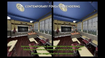 NVIDIA Contemporary Foveated Rendering for VR