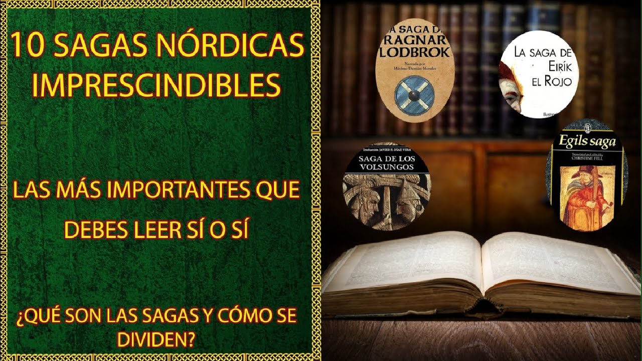 Las 10 Sagas Nórdicas Más Famosas e Importantes | ¿Qué Son las Sagas