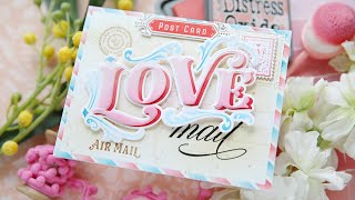 A Postage Themed Love Card
