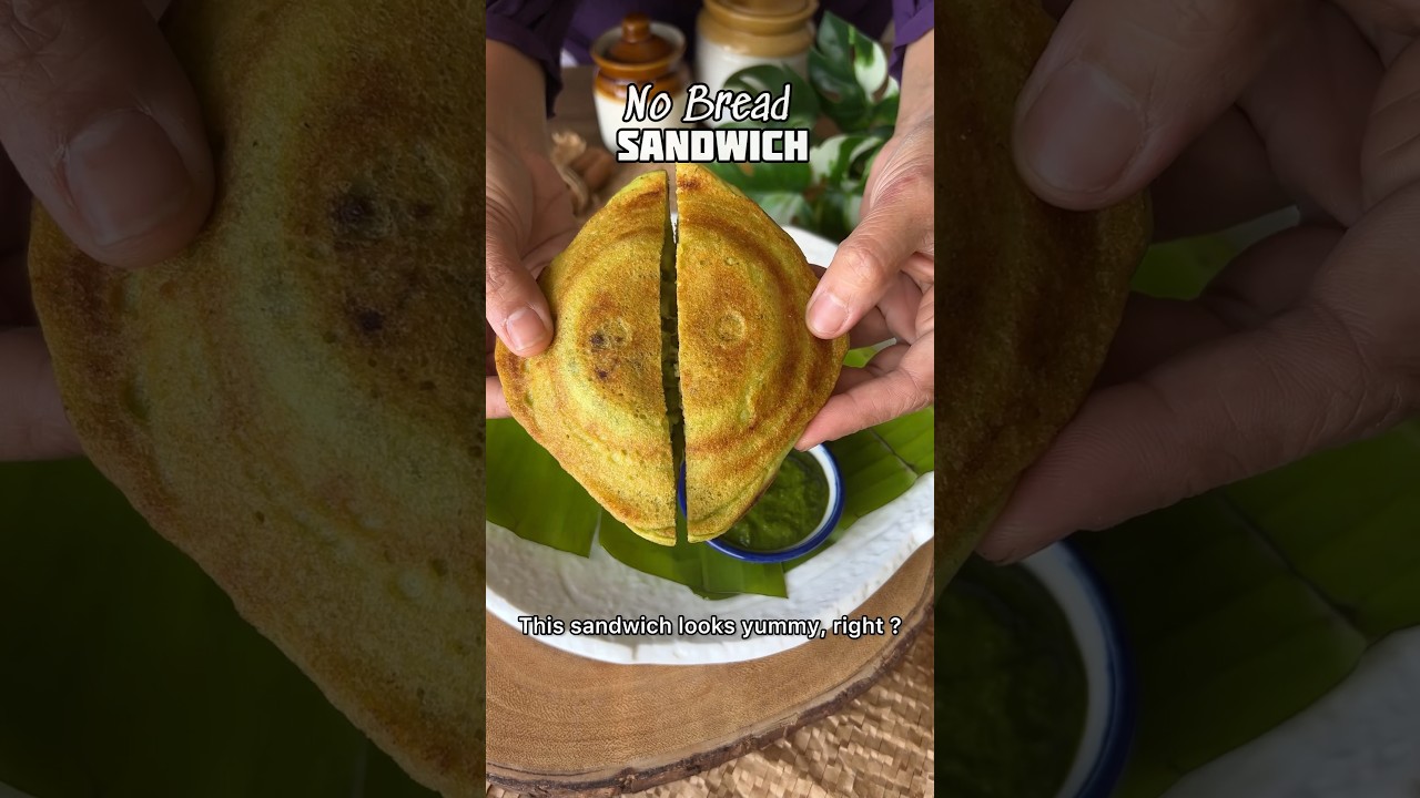 No Bread Sandwich !!! Healthy & tasty