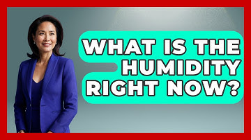 What Is The Humidity Right Now? - Weather Watchdog