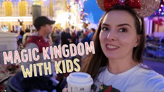 MAGIC KINGDOM WITH KIDS  | a non stop day + the last rollercoaster jackson's ever riding