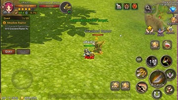 World of Prandis - Rogue[Assassin] - All Skills Gameplay [Open World] Android/IOS