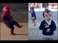 ♥Bebe araña y muchos bebitos♥ bailando el ras tas tas full(HD)!!